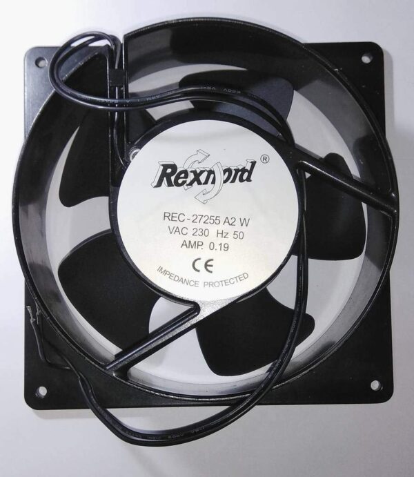 Rexnord REC 27255 A2 W 172x172x55mm 6" Square Panel Fan 220V AC
